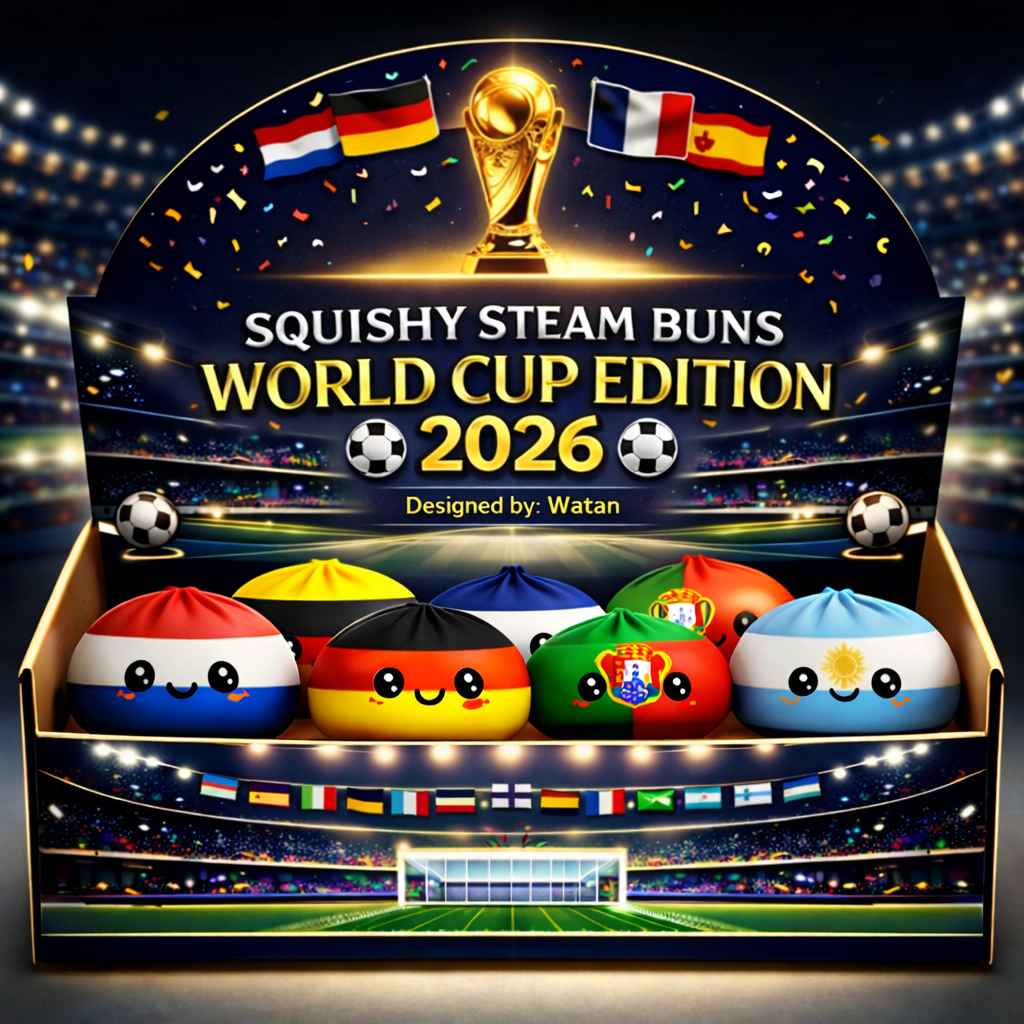 DUMPLING SQUISHY WK 2026 EDITIE LIMITED EDITION